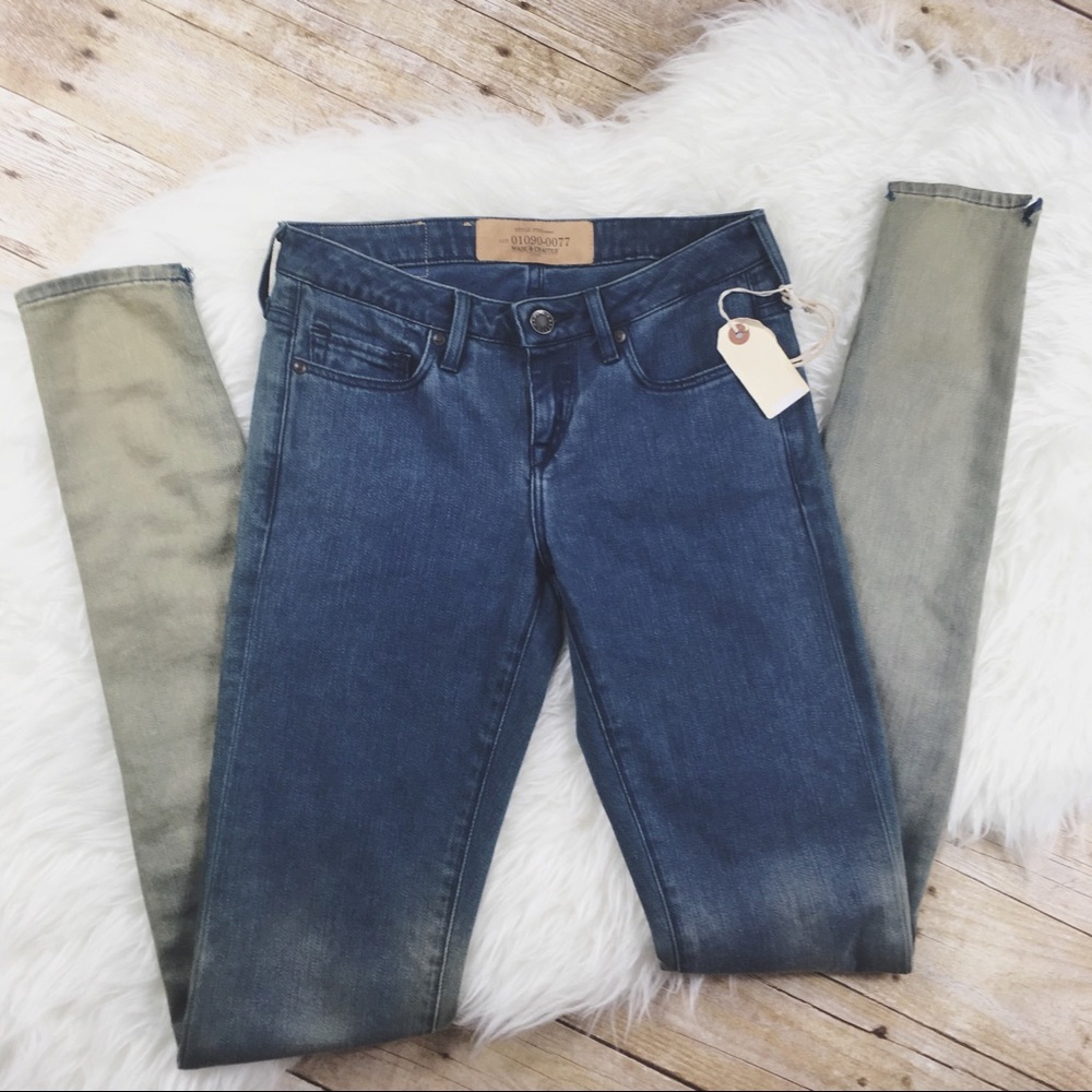 NWT Levi’s Made & Crafted PINS Skinny Ombre Jeans